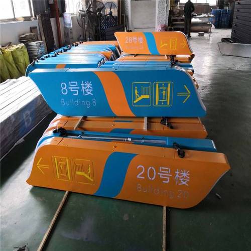 武威市地下车库出入口龙门灯箱标识生产厂家订做